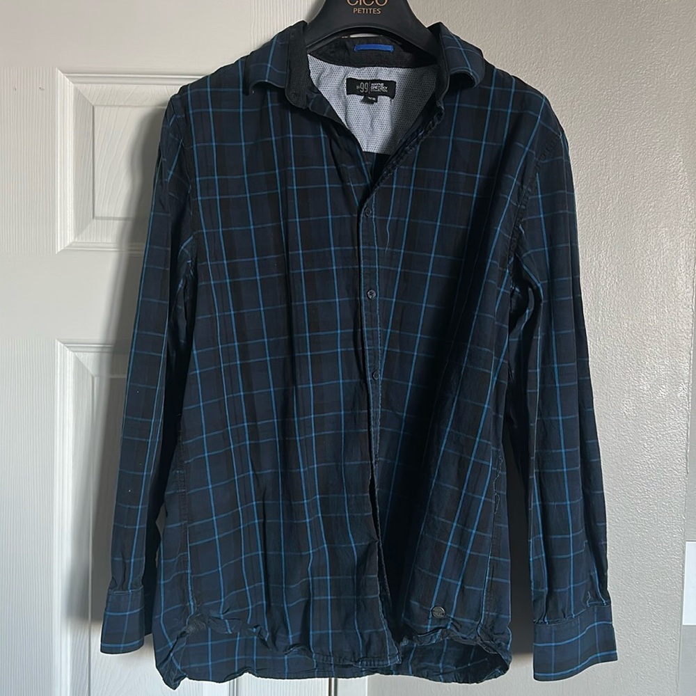 Men’s Medium Wayne Gretzky Long Sleeved Button Shirt